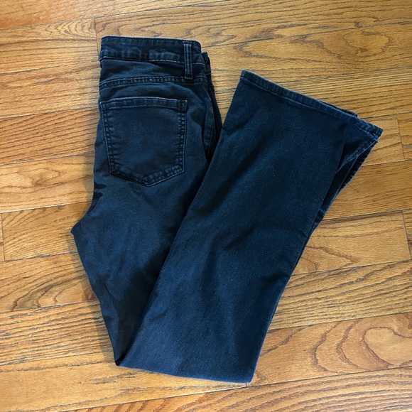 Black flare Time and True stretch jeans size 8 - Picture 1 of 3